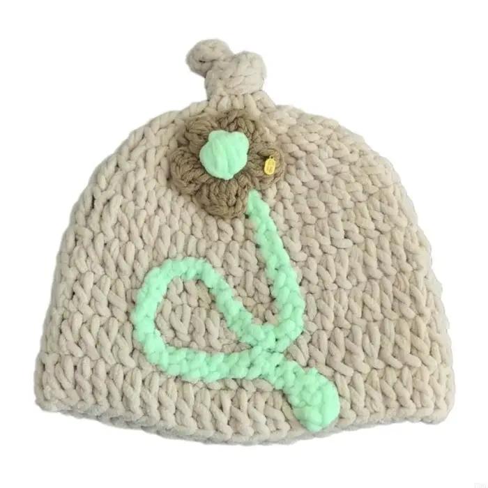 Chapeau d'activités plein air, chapeau coupe-vent, chapeau élégant pour adolescents avec belle Flore