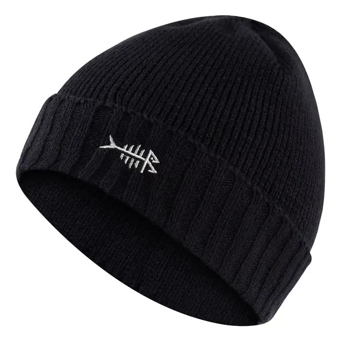BASSDspatule-Bonnet d'hiver unisexe avec doublure Smile, optique chaude, coupe extensible, bonnet en
