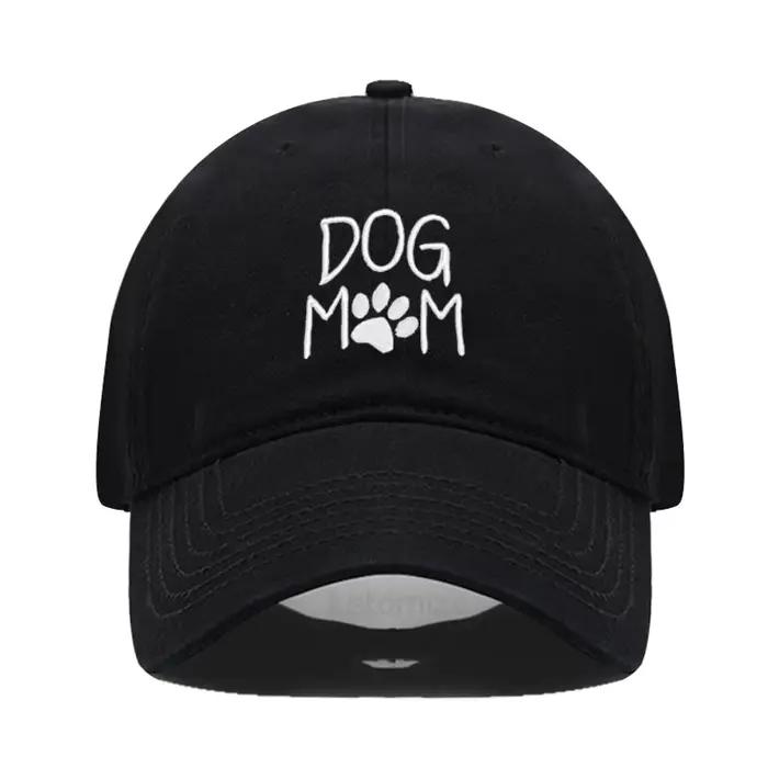 Casquette de Baseball brodée chien maman pour femmes et hommes, chapeau de papa en coton doux réglab