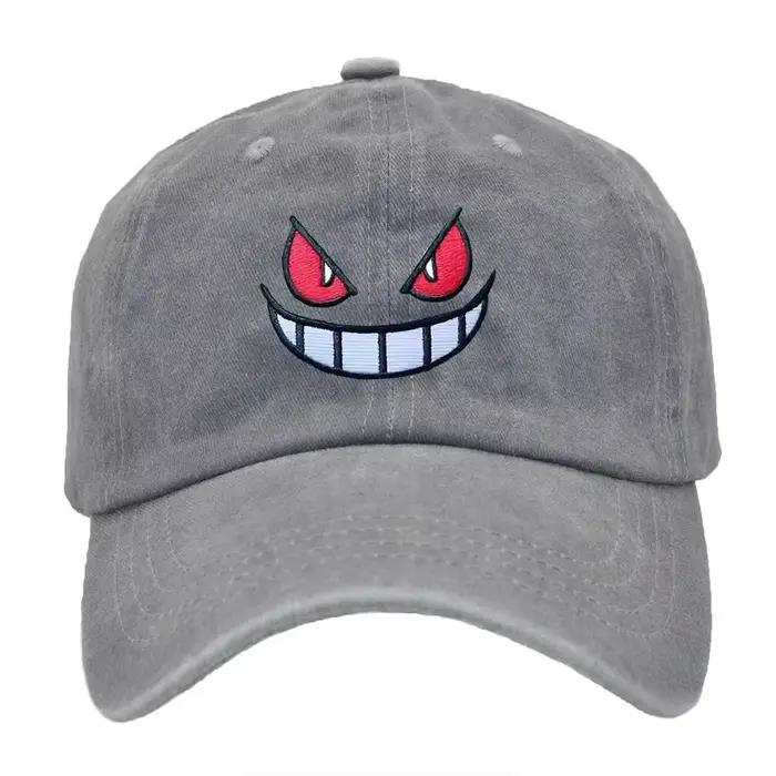 Anime Pokemon Gengar casquettes de Baseball chapeaux de relance casquettes de sport réglables chapea