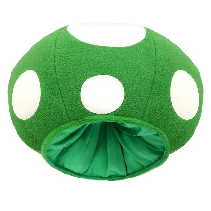 DAZCOS-Chapeau de crapaud multicolore pour adultes, casquette tachetée, costume de cosplay de jeu, c