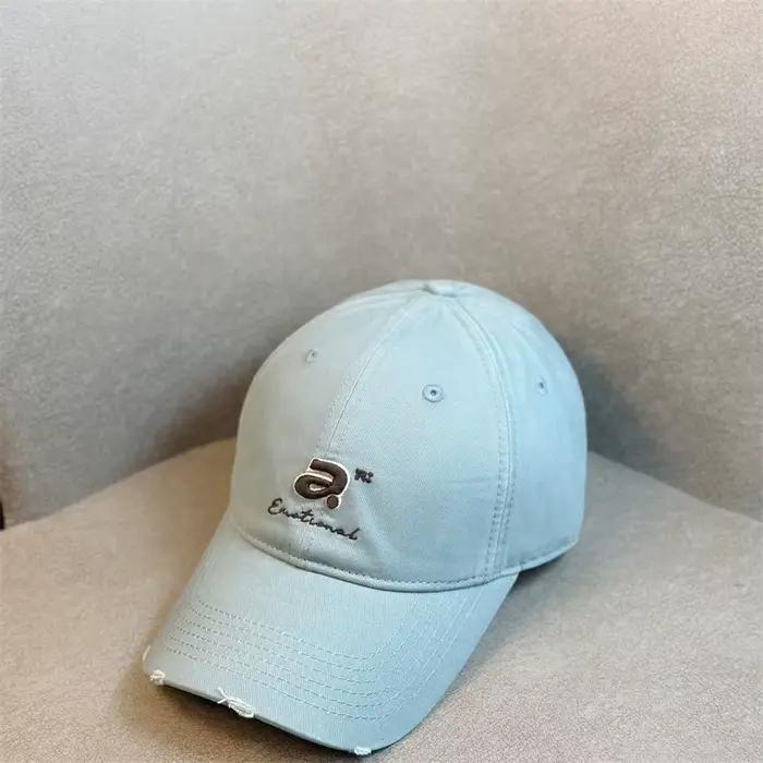 Femmes hommes chapeaux de Baseball élégant lettre A broderie Protection solaire chapeau rue en plein