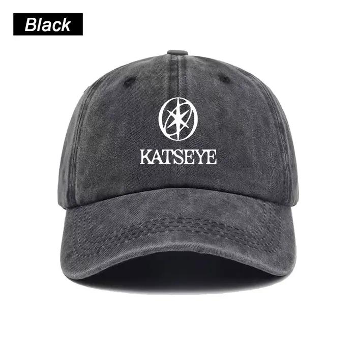 Casquette de baseball Kpop KATSEYE, style trucker, imprimée, unisexe, en coton, streetwear, mode cor