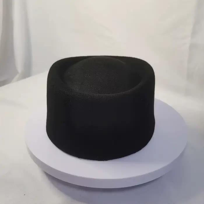 Chapeau de pilulier d'aspect Vintage, Style français, casquettes d'hôtesse de ligne aérienne, dôme, 