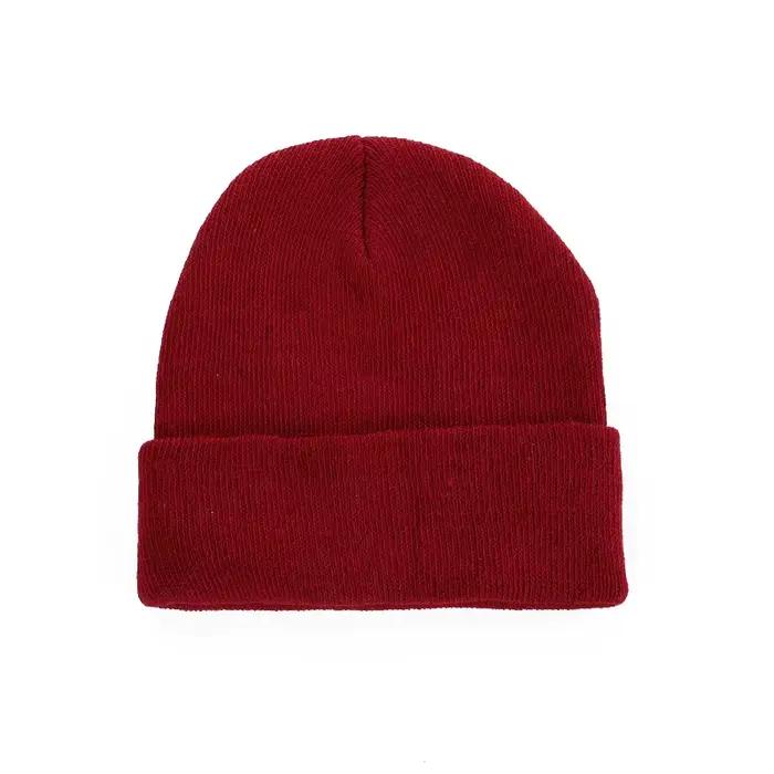 Bonnet élastique doux pour hommes et femmes, chapeaux de ski chauds, casquettes Skullies multicolore