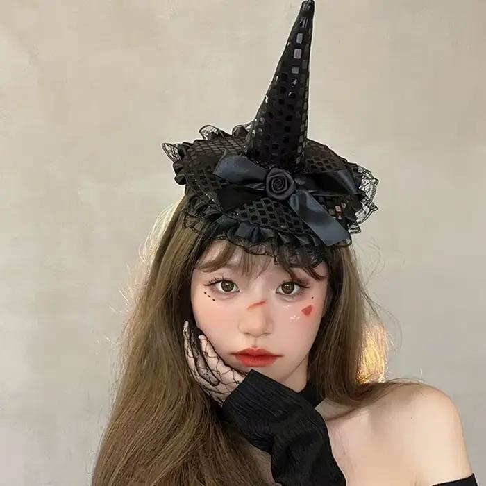 Chapeau de sorcière amusant de dessin animé