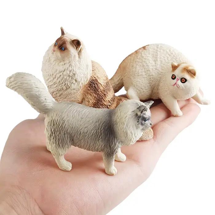 Oenux chat modèle siamois Devon Rex Sphynx Ragdoll persan Figurine