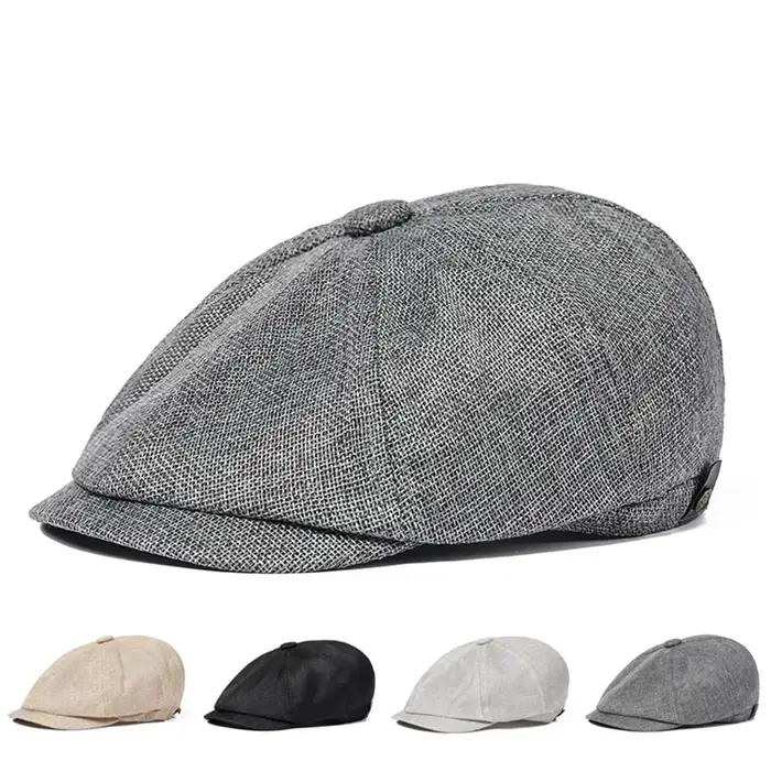 Chapeau béret rétro unisexe