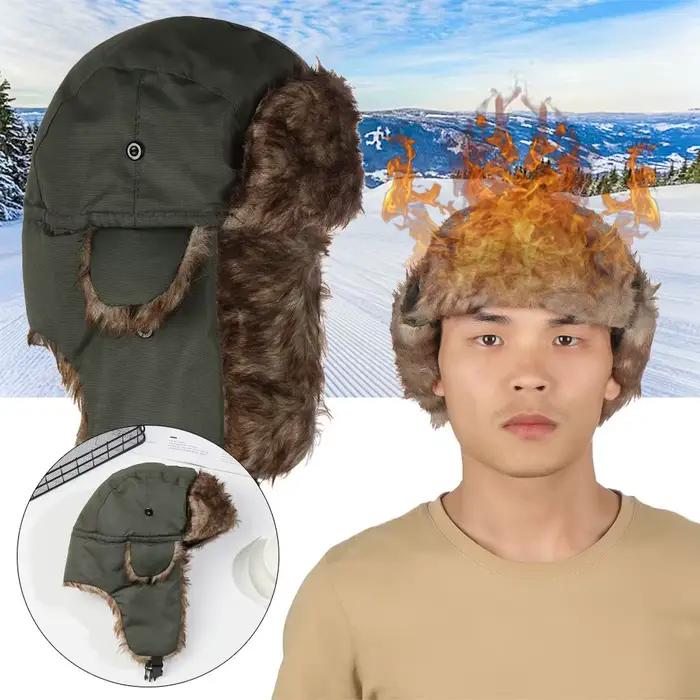 Chapeaux de bombardier trappeur pour hommes et femmes