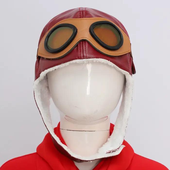 Chapeau de Pilote avec Lunettes
