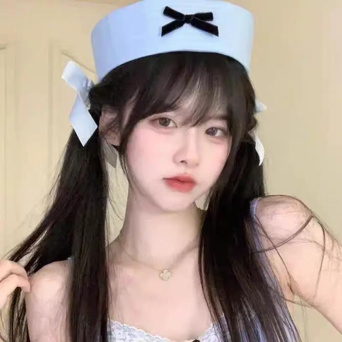 Béret à nœud papillon tendance