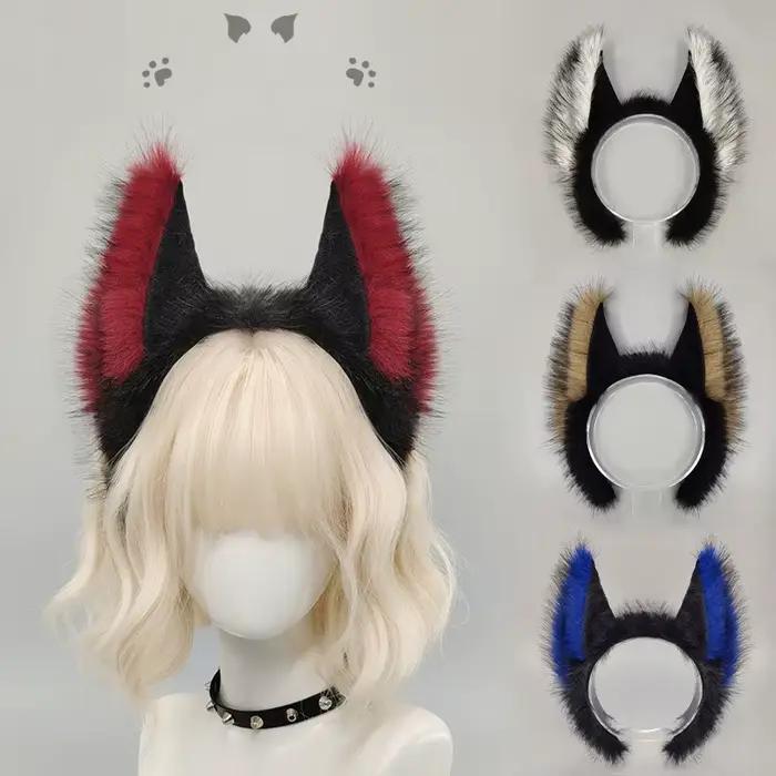 Serre-tête de cosplay loup-garou punk