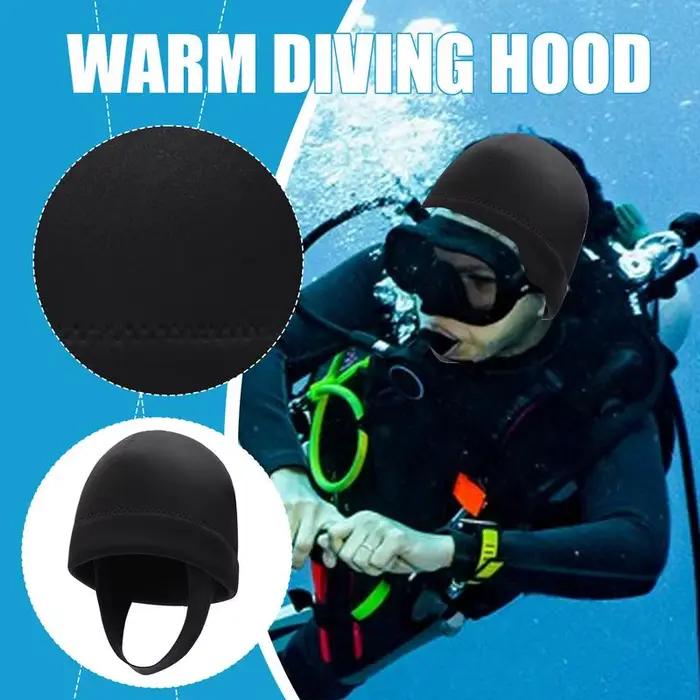 Cagoule de plongée élastique thermique