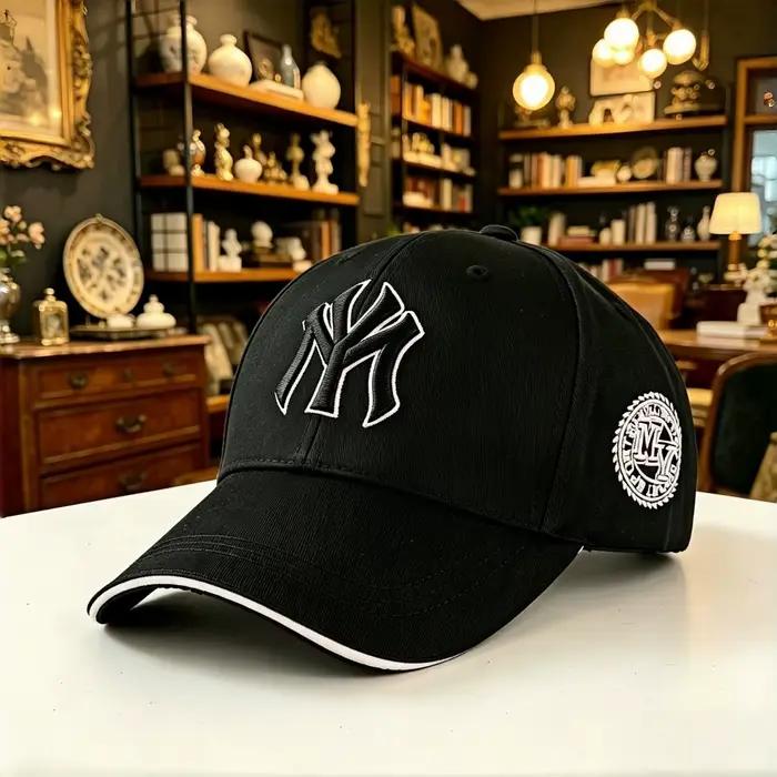 Casquette de baseball brodée avec logo de l'équipe de New York