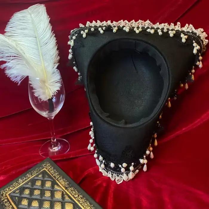 Chapeau de Pirate rétro comtesse