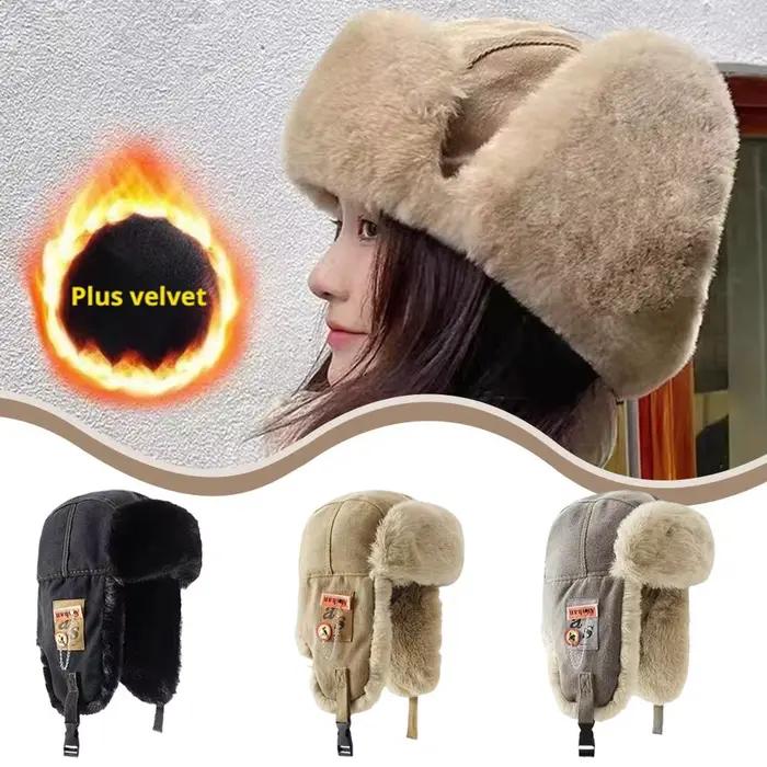 Chapeau en fausse fourrure de Style russe