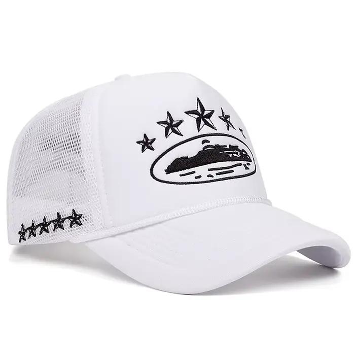 Mode nouveau unisexe impression chapeaux de Baseball Hip Hop respirant personnel parasol maille polyvalent rue Snapback