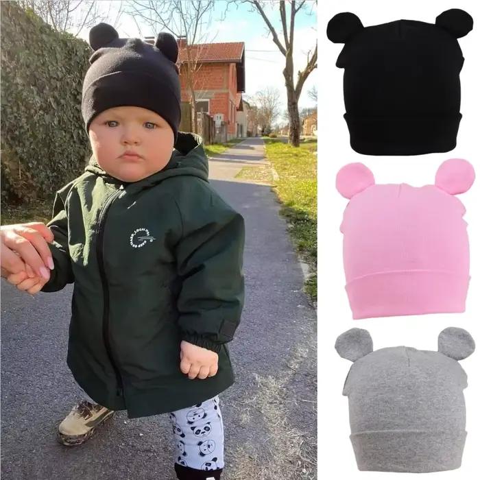 Chapeau en coton pour bébé fille ou garçon