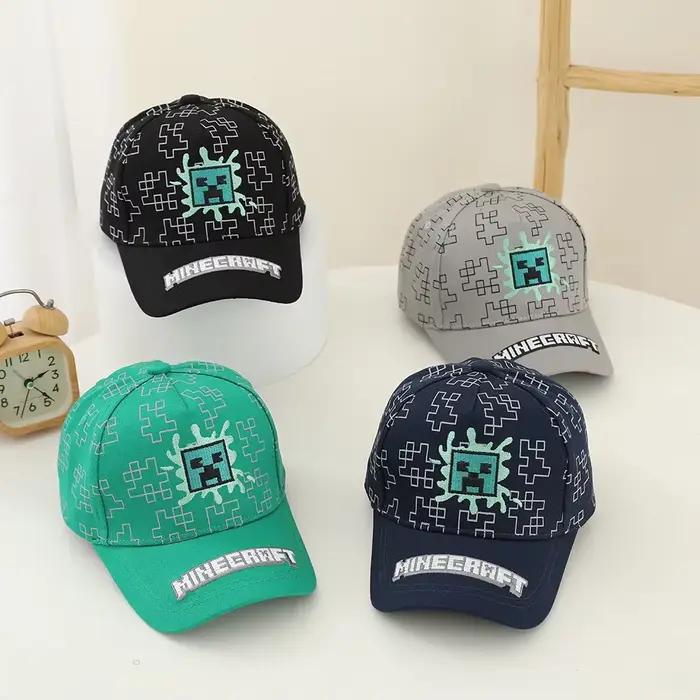 Minecraft mon monde mode casquette de vente chaude version coréenne de coolie homme et femme peur 52-54 cm