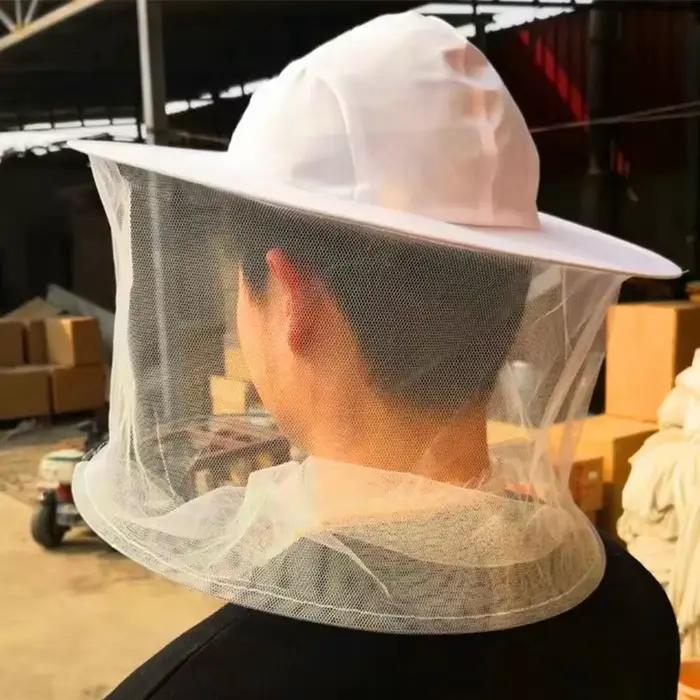 Chapeau d'apiculteur avec voile à double fil