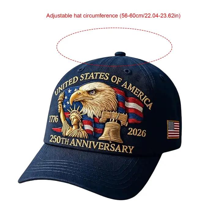 Casquette du 250e anniversaire des États-Unis