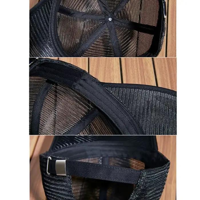 Casquette de baseball en maille à séchage rapide pour homme