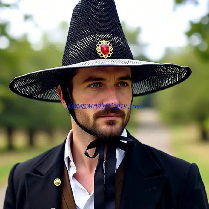 Chapeau traditionnel coréen en maille F42F