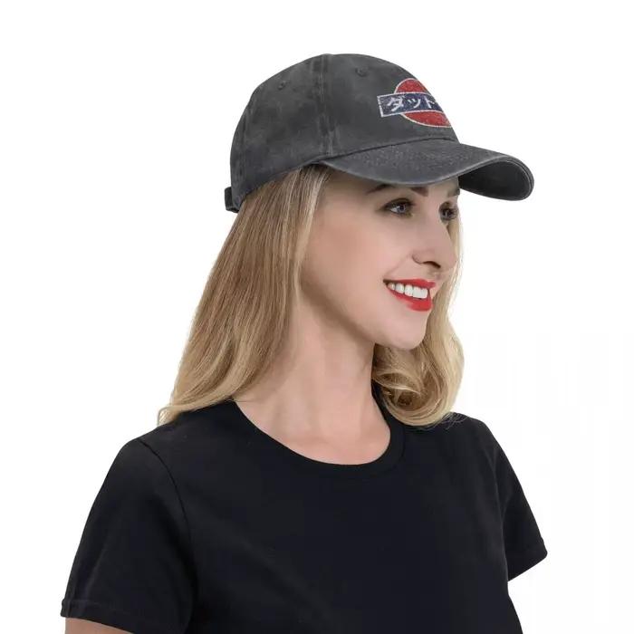 Casquette d'été pare-soleil Datsun Vintage voiture japonaise classique Hip Hop casquettes Meme Cowboy chapeau chapeaux à pointe