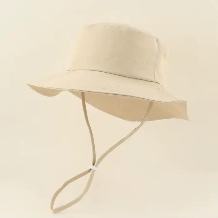 Chapeau de soleil en coton sport pour enfants protection uv décontracté printemps été occasions spéciales multicolore ajustable