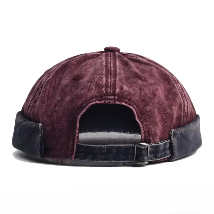 Bonnet Docker délavé sans bords