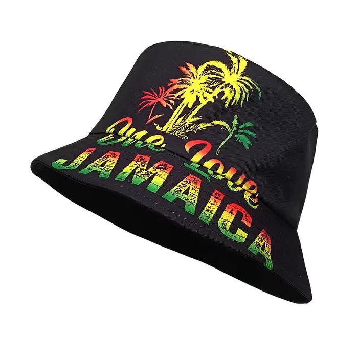 JANAICA Chapeau Bob Unisexe Imprimé One Love