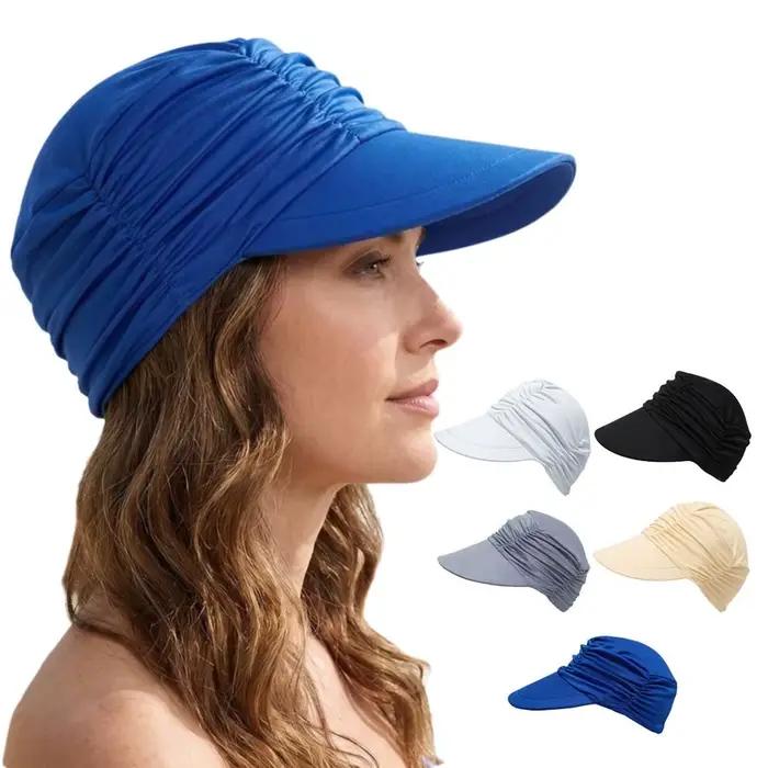 Casquette de soleil à large bord pour femme
