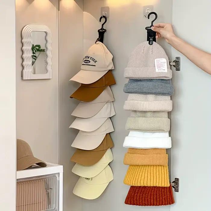 1 support de rangement pour chapeaux