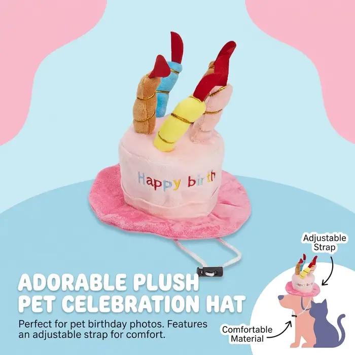 Chapeau d'anniversaire pour animaux de compagnie