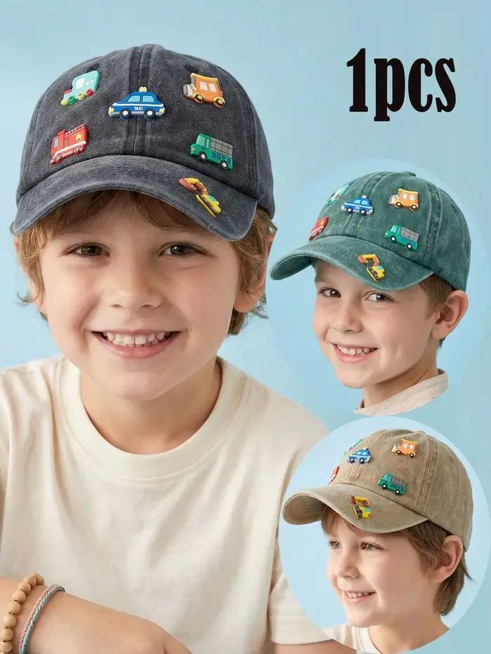 Casquette de baseball légère pour garçons de 3 à 8 ans