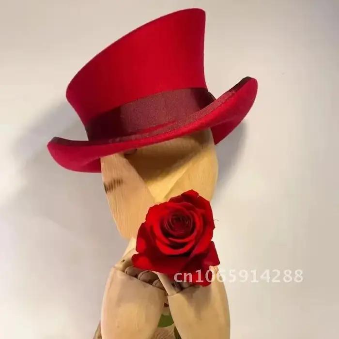 Chapeau en cachemire asymétrique