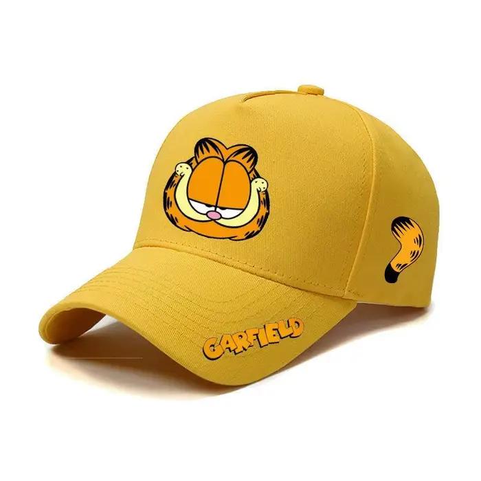 Casquette Garfield à motifs animés colorés