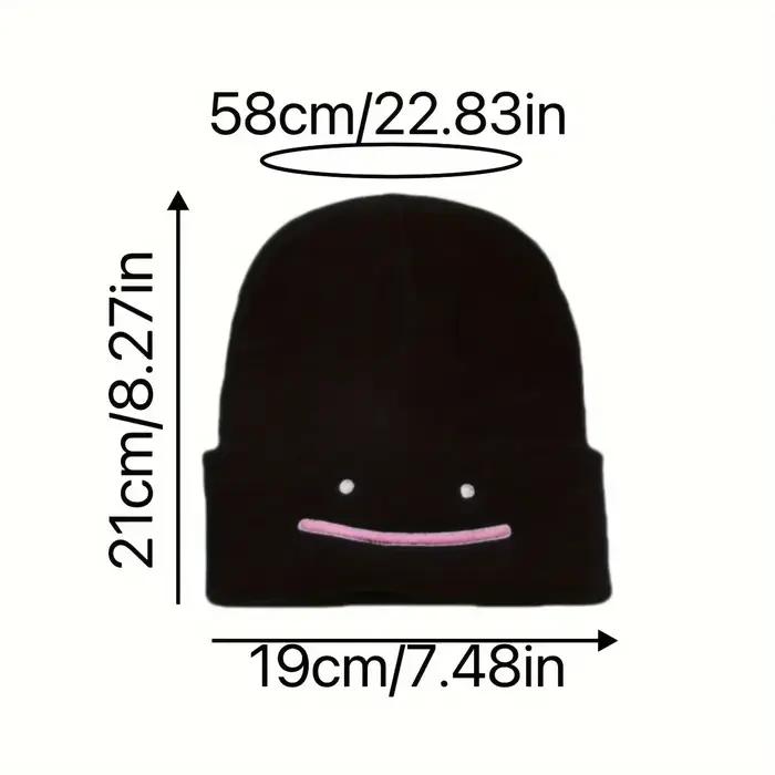 Tricot chapeau mode Anime hommes femmes Bonnet automne hiver plus chaud