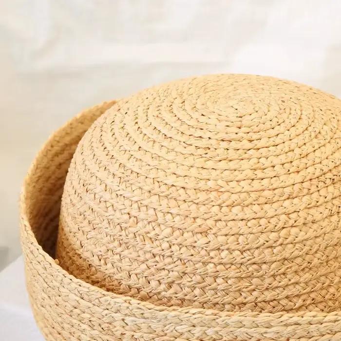 Chapeau de marin 100% raphia pour femme
