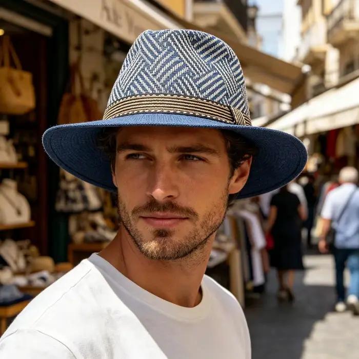 Chapeau léger d'été, en maille respirante