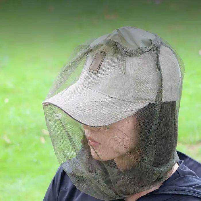 Chapeau de pêche anti-moustiques