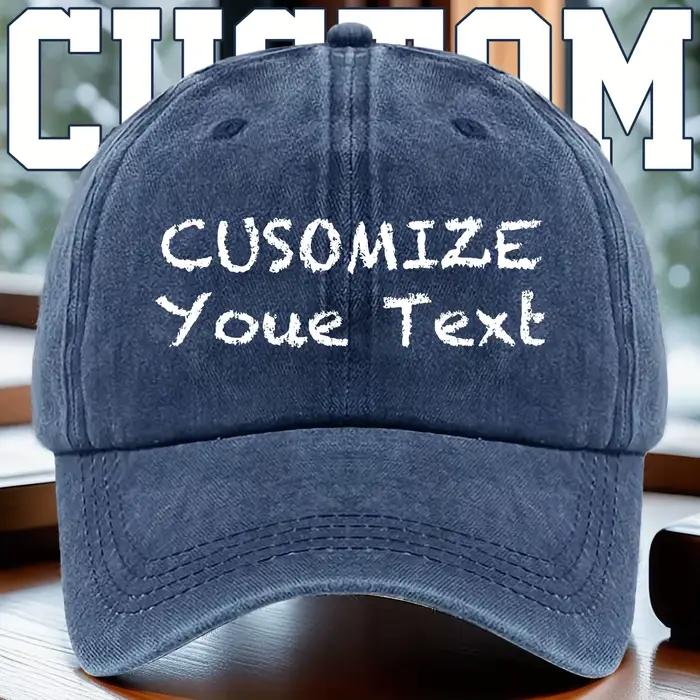 [Personnalisable] Une casquette de baseball personnalisable