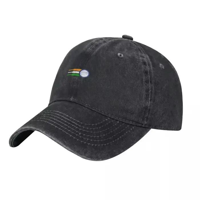 Casquette de baseball avec drapeau de l'équipe de cricket indienne