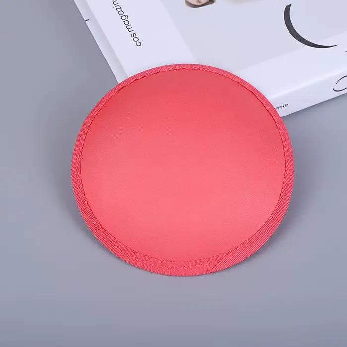 Base de chapeau circulaire en tissu satiné en gros pour femme