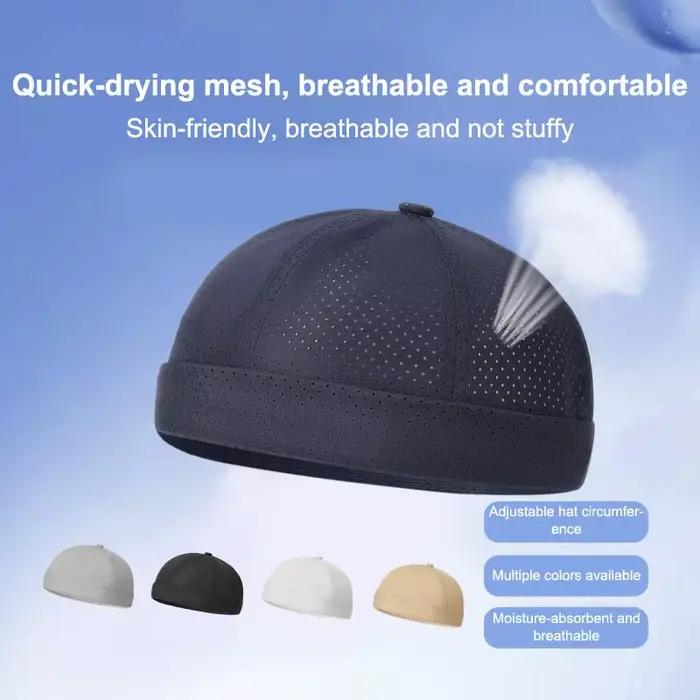 Casquette Docker rétro sans bord