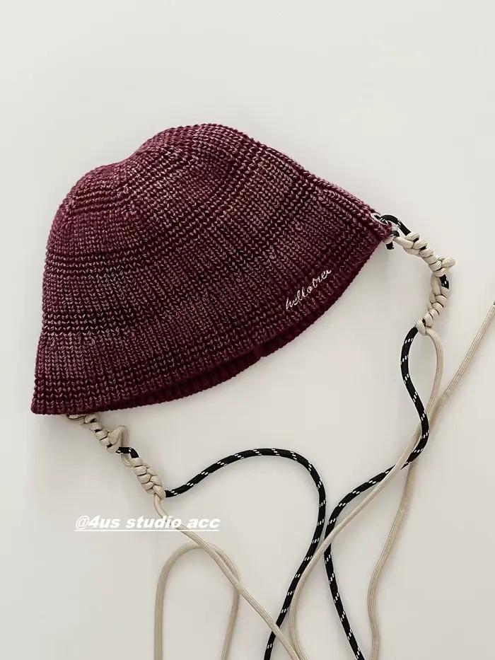 Chapeau tricoté d'automne et d'hiver pour femmes