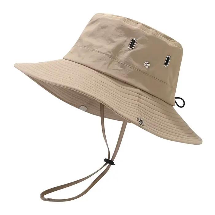 Chapeau de soleil d'été surdimensionné à large bord pour hommes