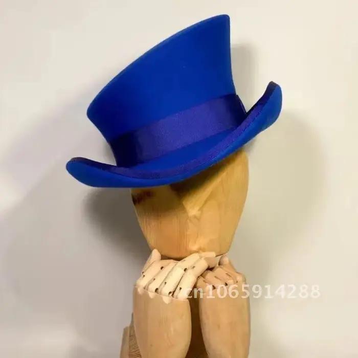 Chapeau en cachemire asymétrique