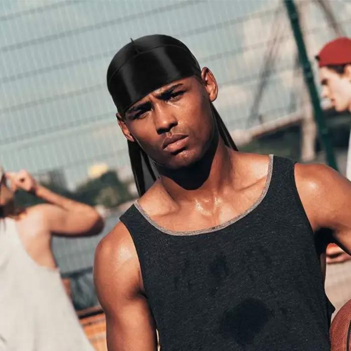 Durag en soie pour homme