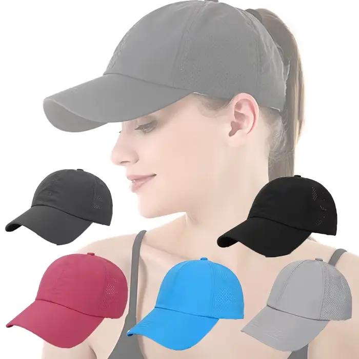 Chapeau queue de cheval croisé pour femmes